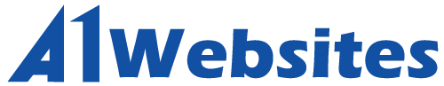 A1 Websites Logo Blue
